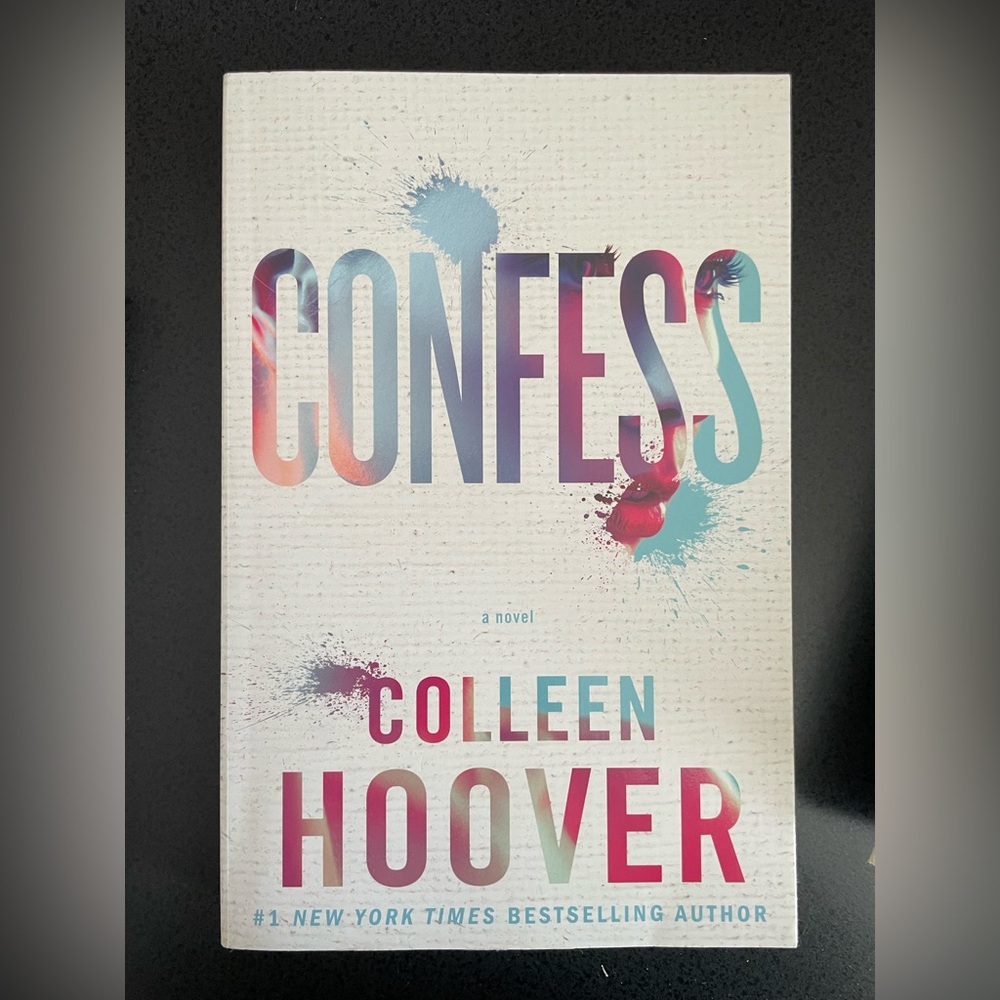 'Confess' Novel - Colleen Hoover book